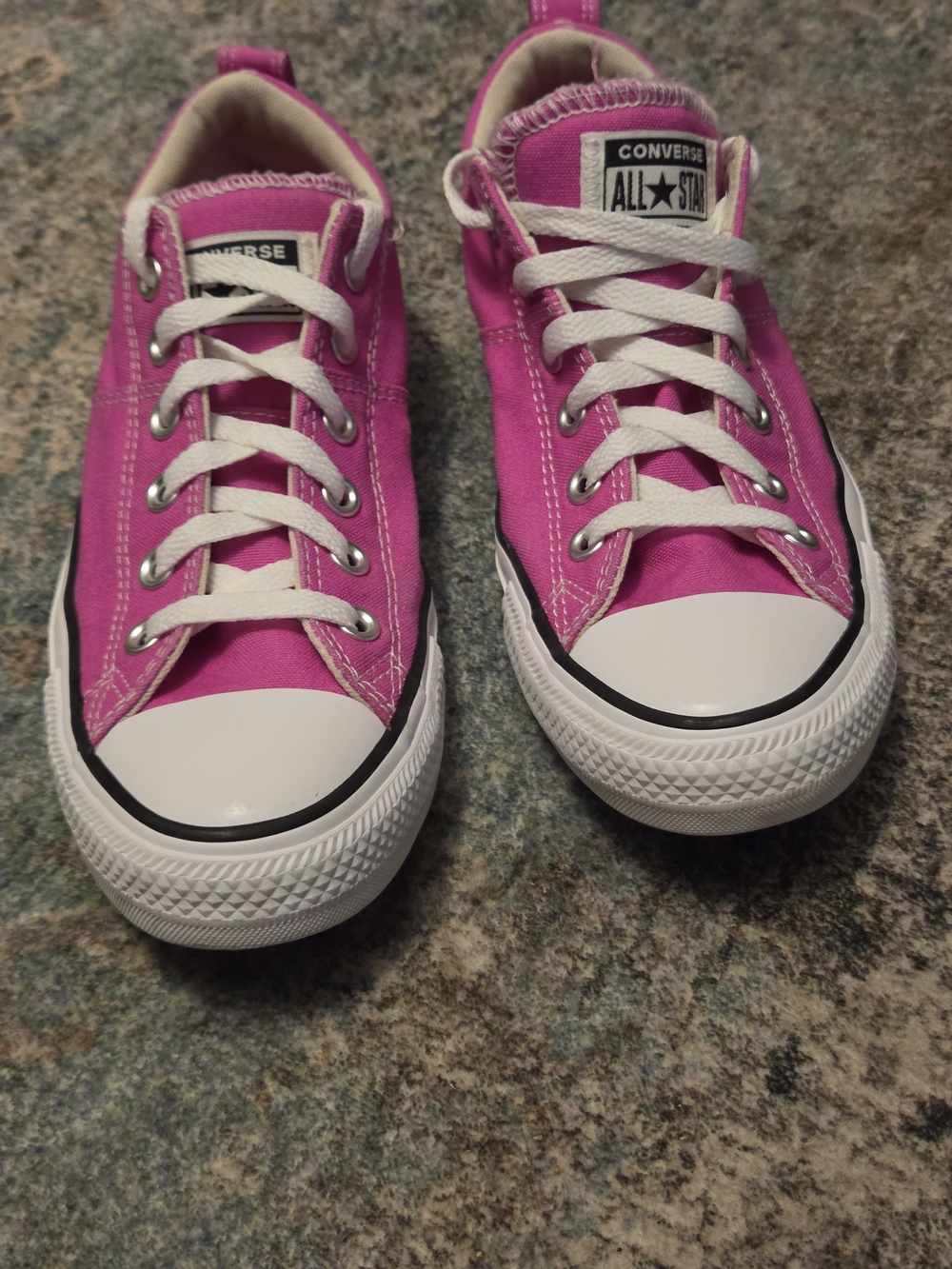 Converse Women Pink Low Top All Star Sneakers 7.5